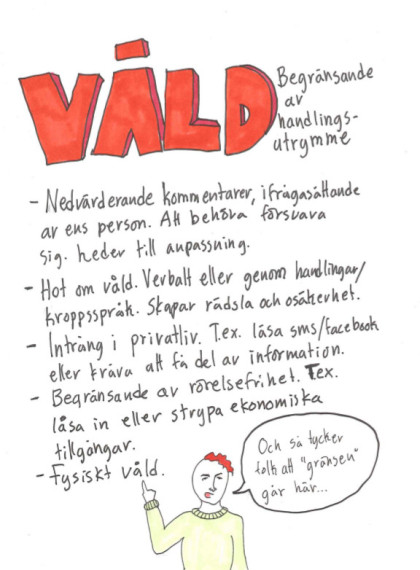 våld
